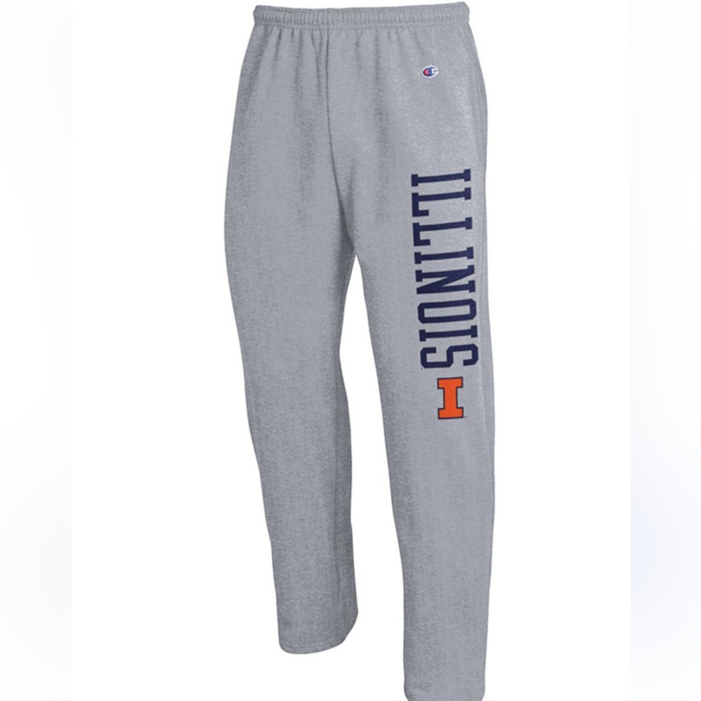 university of illinois grey sweatpants